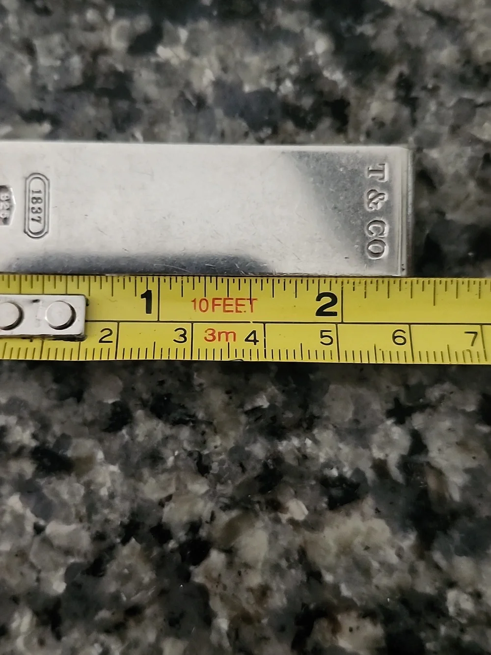 Tiffany & CO 1837 Sterling Silver Money Clip